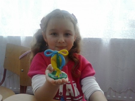 O floare pentru mama și mulți pupici :)